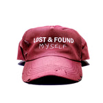 Load image into Gallery viewer, “Lost &amp; Found Myself” Unstructured 5 panel (Dried Rose)
