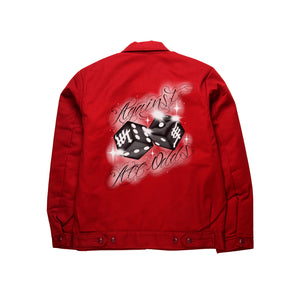 "Against All Odds" Work Jacket (RED)