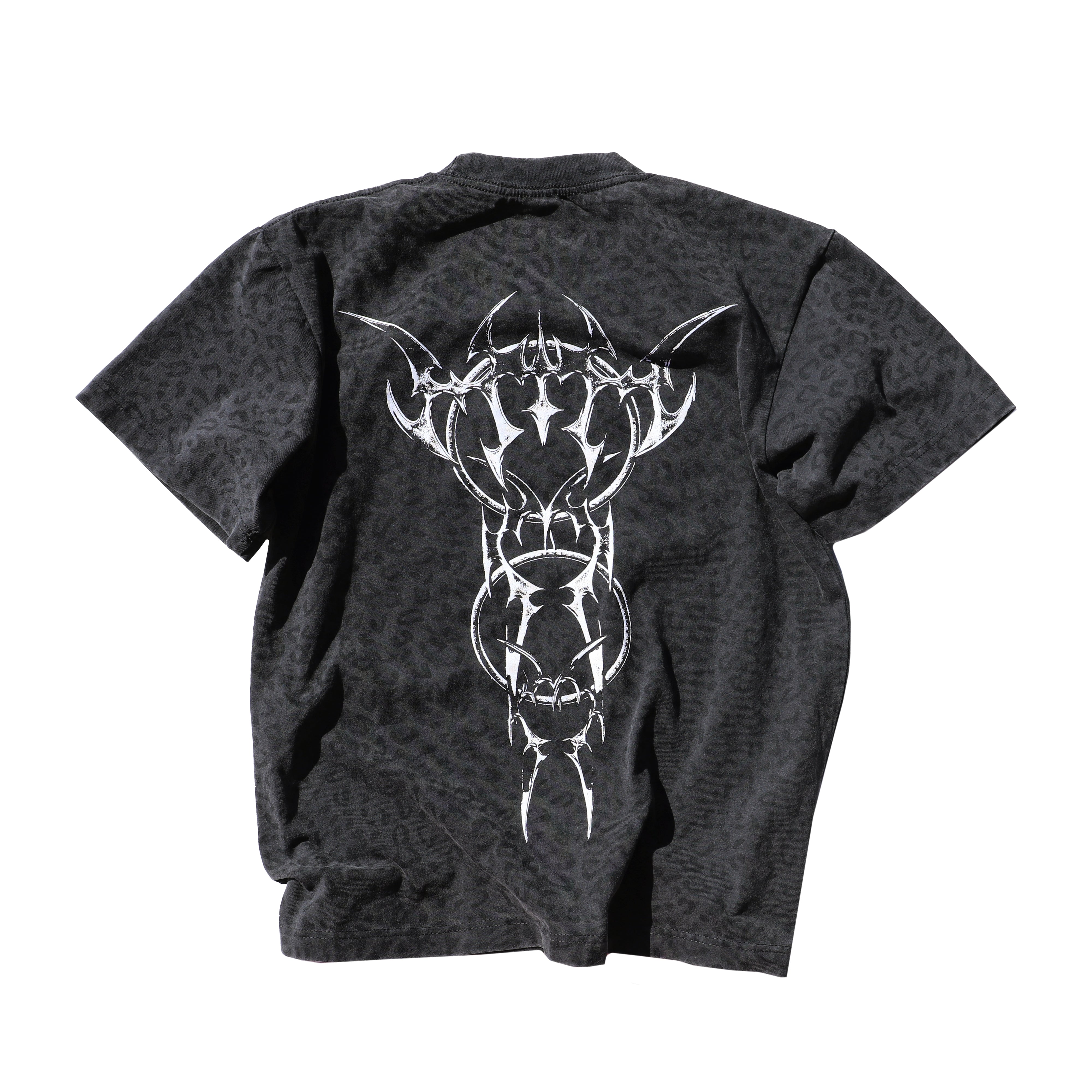 "Looking Sharp" Heavyweight T-Shirt (Vintage Leopard)