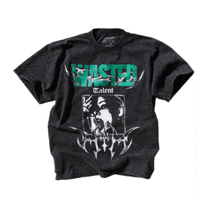 "Looking Sharp" Heavyweight T-Shirt (Vintage Leopard)