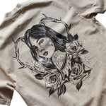 Load image into Gallery viewer, &quot;Por Vida&quot; Heavyweight T-Shirt (Sand)
