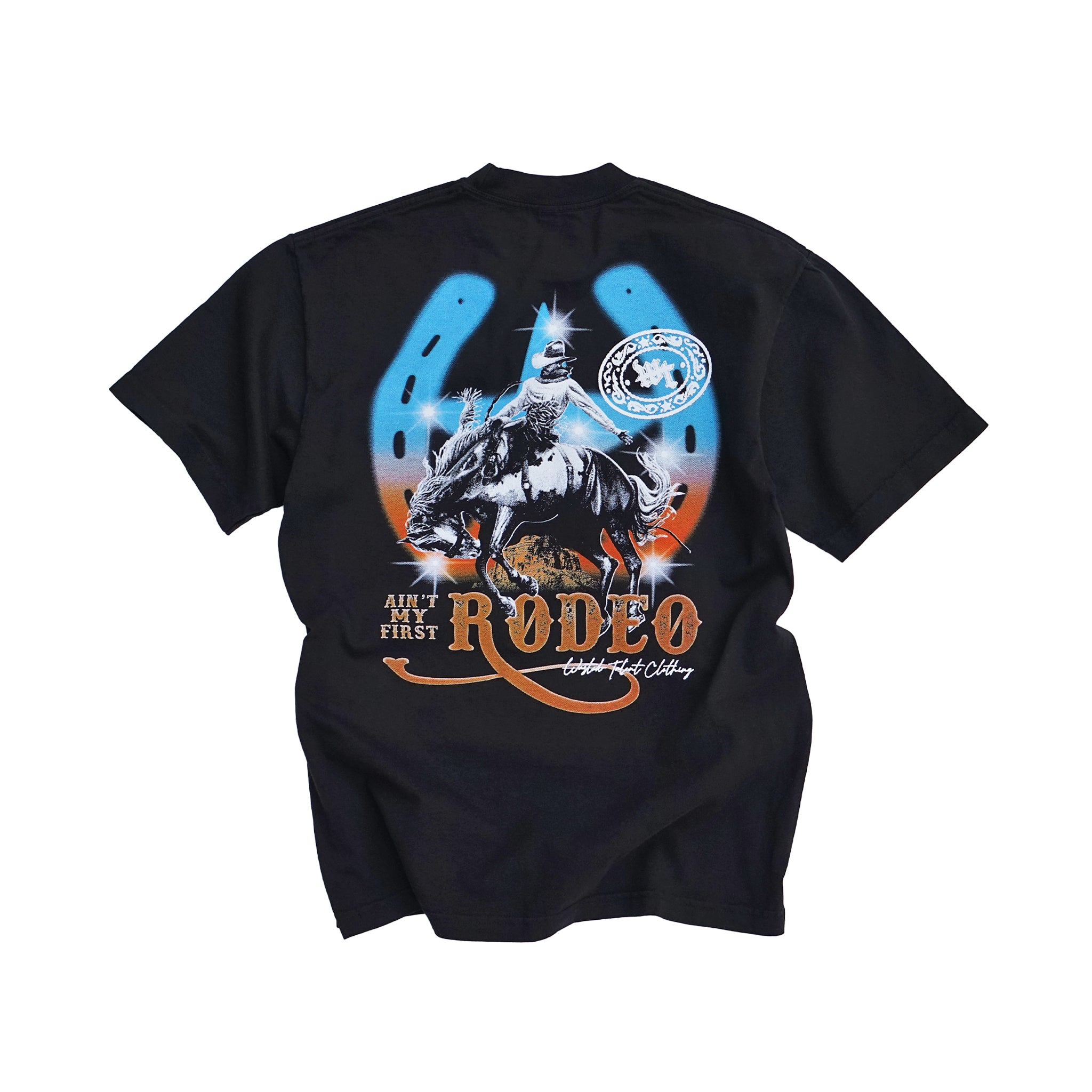 "Rodeo" Heavyweight T-Shirt (Black)