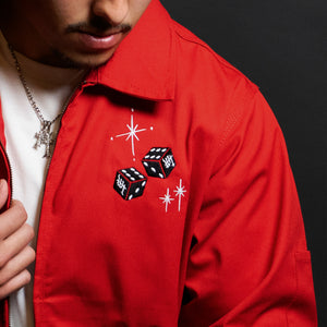 "Against All Odds" Work Jacket (RED)