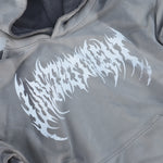 Load image into Gallery viewer, "Tribal" Ultra-heavyweight Hoodie (Fog)

