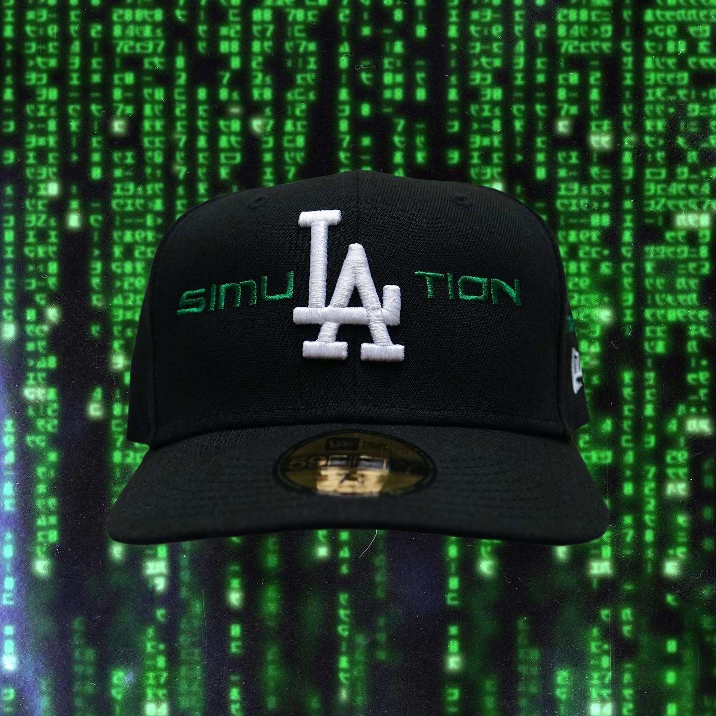 "simuLAtion" Fitted Cap
